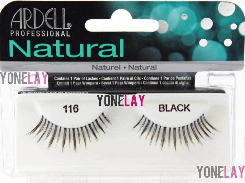 Lot 4 Pairs ARDELL Natural 116 False Eyelashes Fake Strip Eye Lashes Black Lash - Image 1 of 1