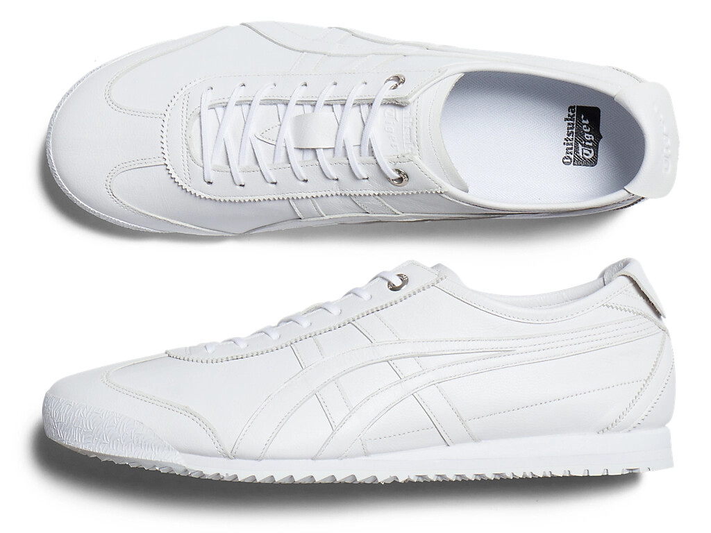 【Onitsuka Tiger】早い者勝ち!!人気MEXICO 66 SD WHITE/WHITE Onitsuka tiger Mexico 66 SD WHITE/WHITE new for UNISEX from
