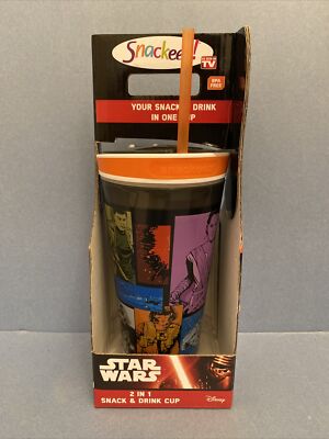 Snackeez! Disney Star Wars Snack & Drink Cup Combo - Large