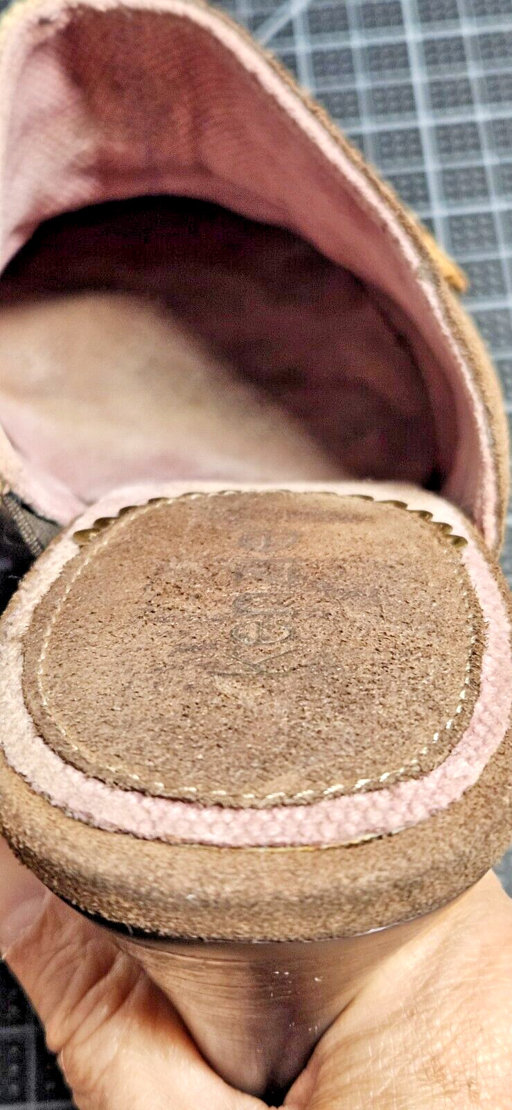 Kenzie Touch patchwork leather suede corduroy fab… - image 10