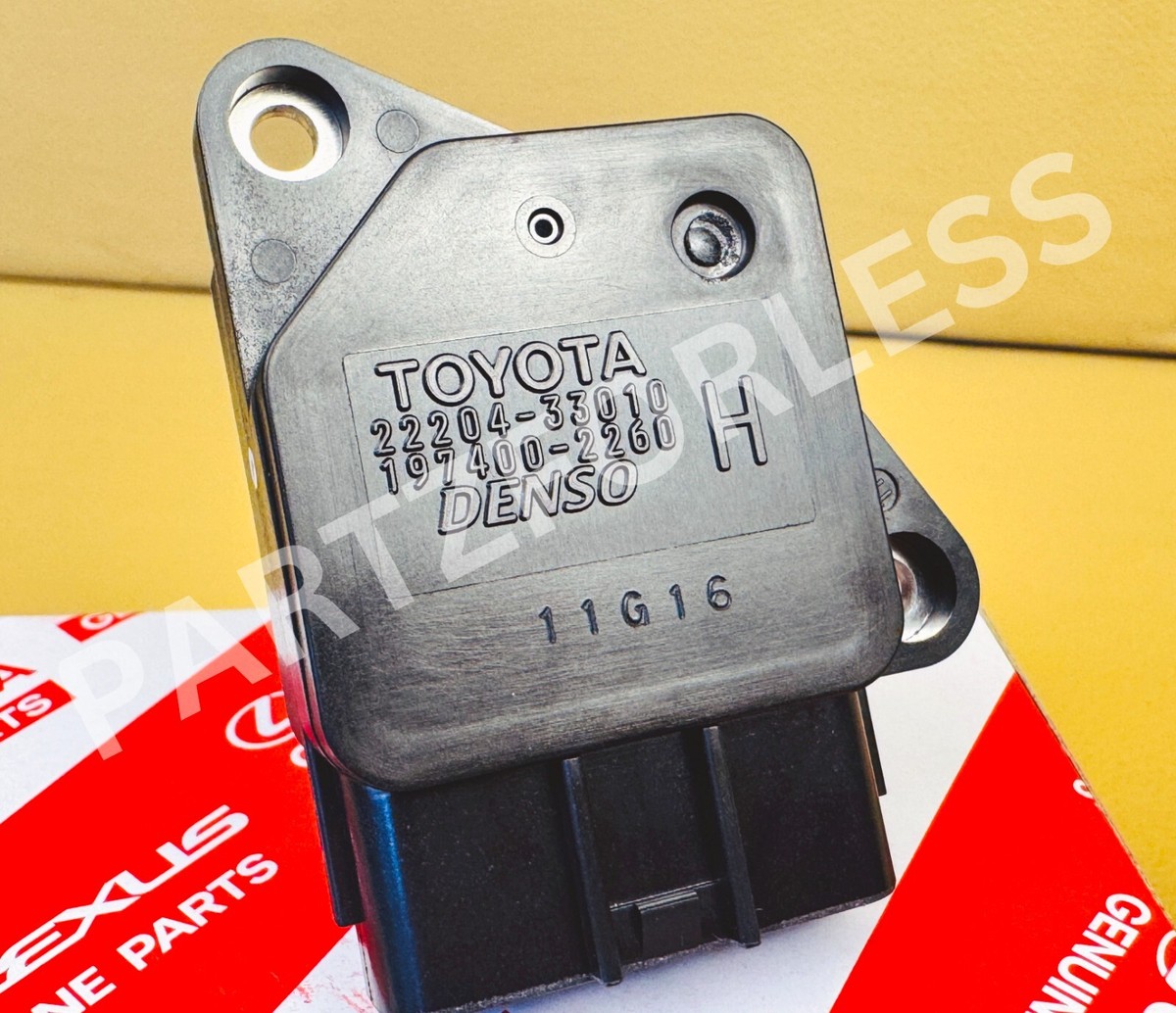 22204-33010 TOYOTA GENUINE Yaris Corolla NLP90 NDE120 Mass Air