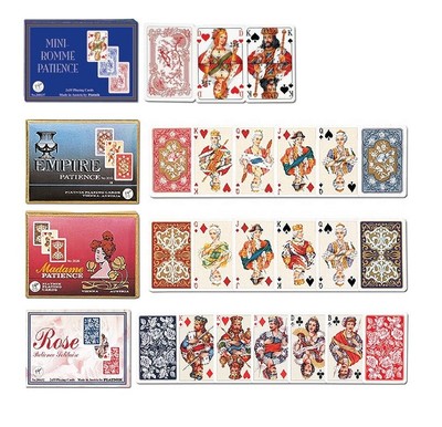 Piatnik Mini Romme Patience 2 X 55 Karten 6 6 X 4 4 Cm Ebay