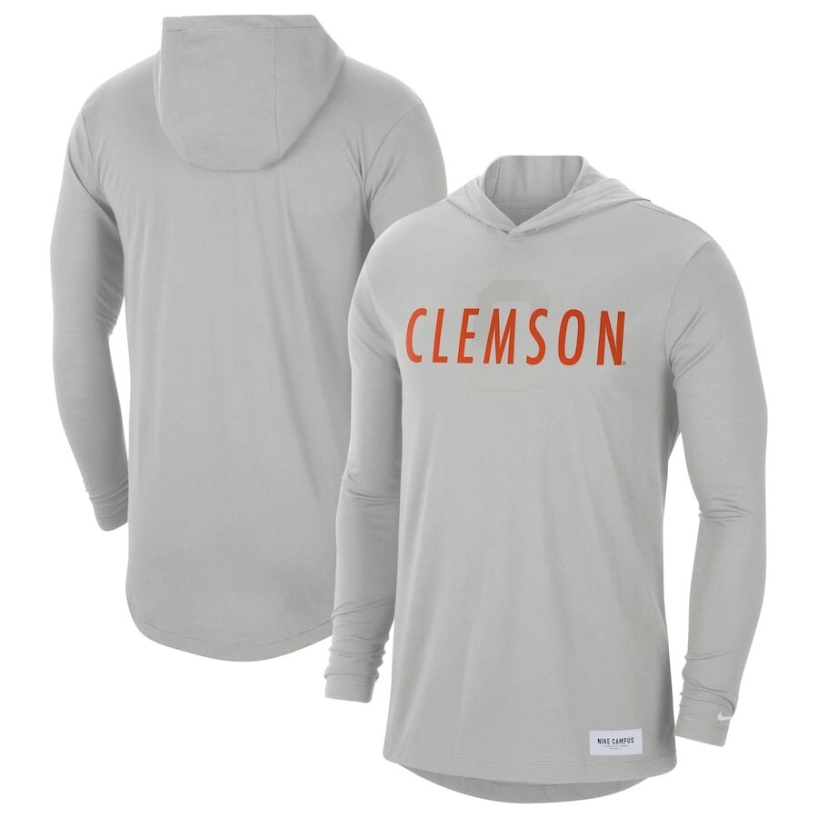 white nike clemson hoodie