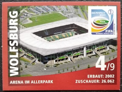 REWE 4/9 Arena im Allerpark Wolfsburg FIFA Women's World Cup 2011 Germany