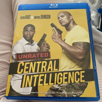 Central Intelligence Unrated Blu-ray 2016 Dwayne Johnston Kevin Hart ￼
