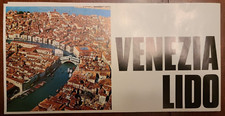VINTAGE 1970s Veneto (Venice) Travel Brochure & fold out poster Italia/Italy  