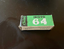 B W film Svema 64. Negative roll film. 64.