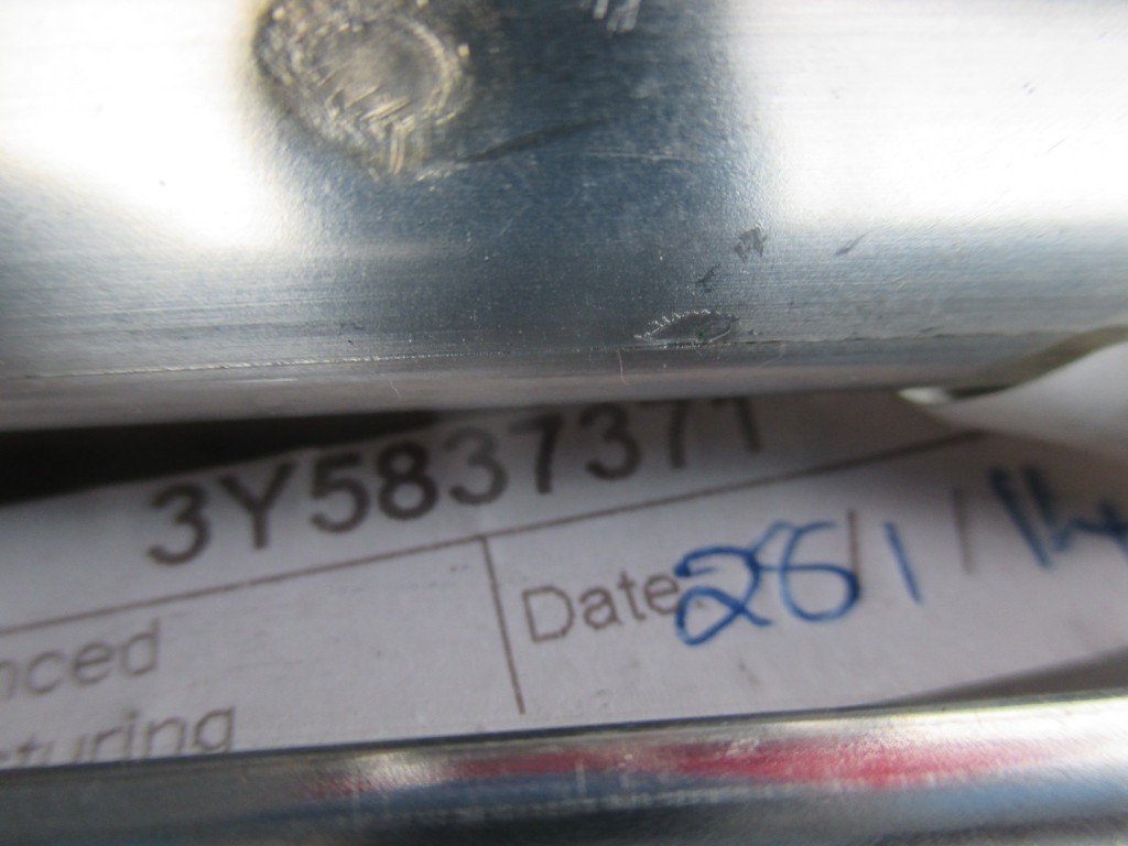 Bentley Mulsanne front left door upper window moulding trim #5158 