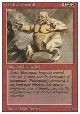 Earth Elemental Revised Edition Light Play MTG Magic DNA GAMES