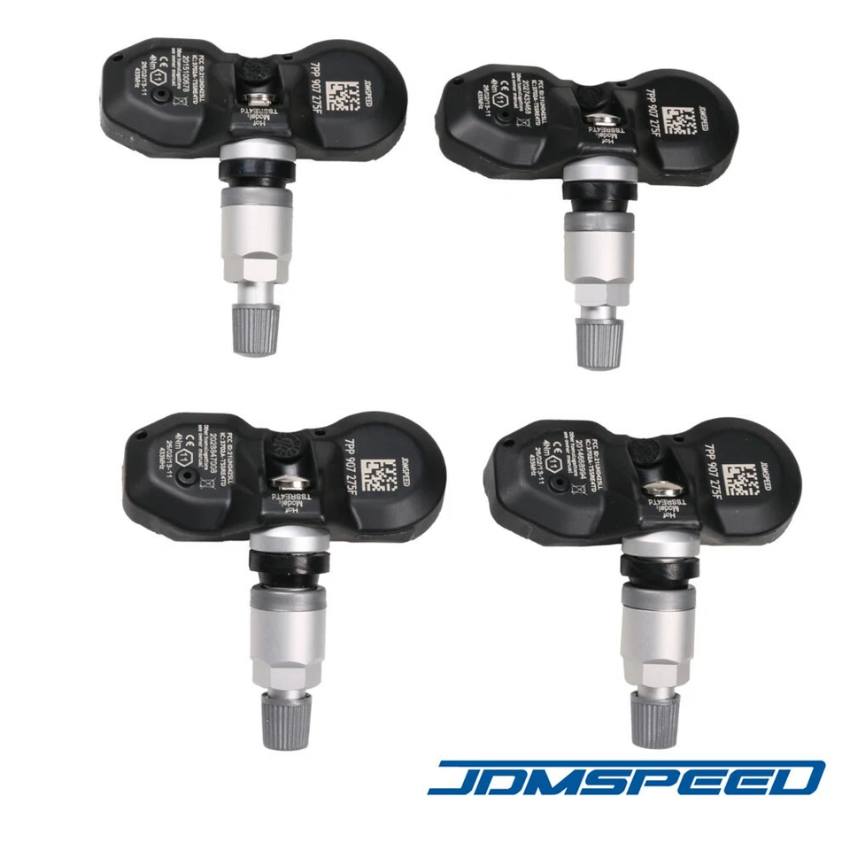 Sensores de presión de neumáticos TPMS 433 MHz 7PP907275F para Audi A4 A6 A8 VW Porsche 911 Foto 3 de 4