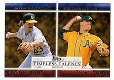 2012 Topps Timeless Talents Insert Set Lot (17 Different) Pick Any 2