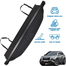 Cargo Cover Fit 2022 2023 2024 2025 2026 Hyundai Tucson Trunk Shade Accessory