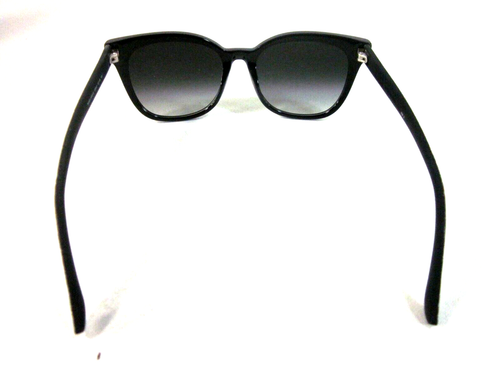 HUGO BOSS WOMEN'S 0893/S RECTANGULAR SUNGLASSES,BLACK/GREY,53mm,NEW - Picture 3 of 7