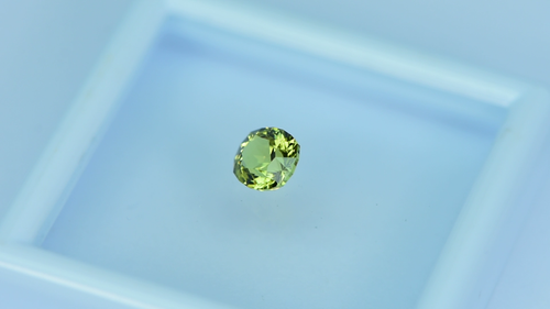 1.23ct , Natural Mali Garnet , Custom Cut, 6.71 x 5.79mm, See Video - Video 1 of 1