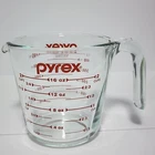 Vintage Pyrex 2 Cup Measuring Pitcher Microwaveable