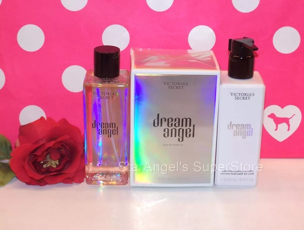 Victoria s Secret Dream Angel Perfume 1.7 oz Lotion Mist NEW LOT of 3