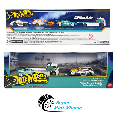 Hot Wheels Premium Greddy Drift 4 Cars Set Walmart Exclusive | eBay