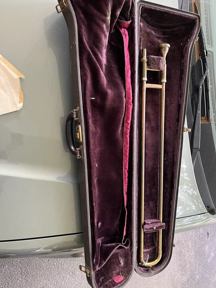 Vintage-F. E. Olds - Trombone - Image 2 of 4
