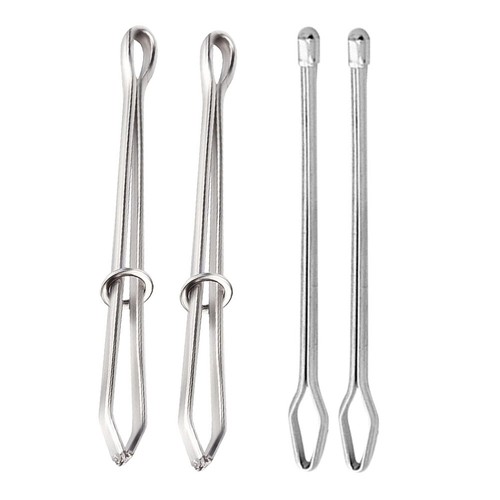 2Pcs Drawstring Threader Wear Rope Elastic Clamp for Wear Rope Sewing ...