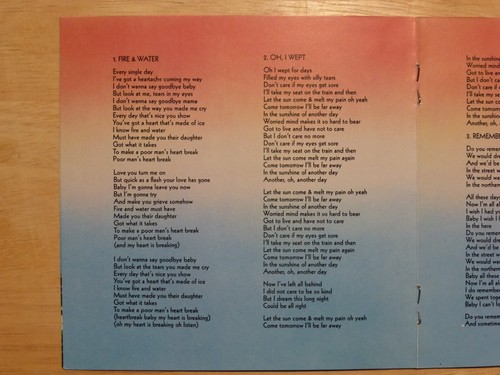Free - Fire and Water - CD Neuwertig- incl. All Right Now -Oh I Wept -Mr. Big - Bild 8 von 13