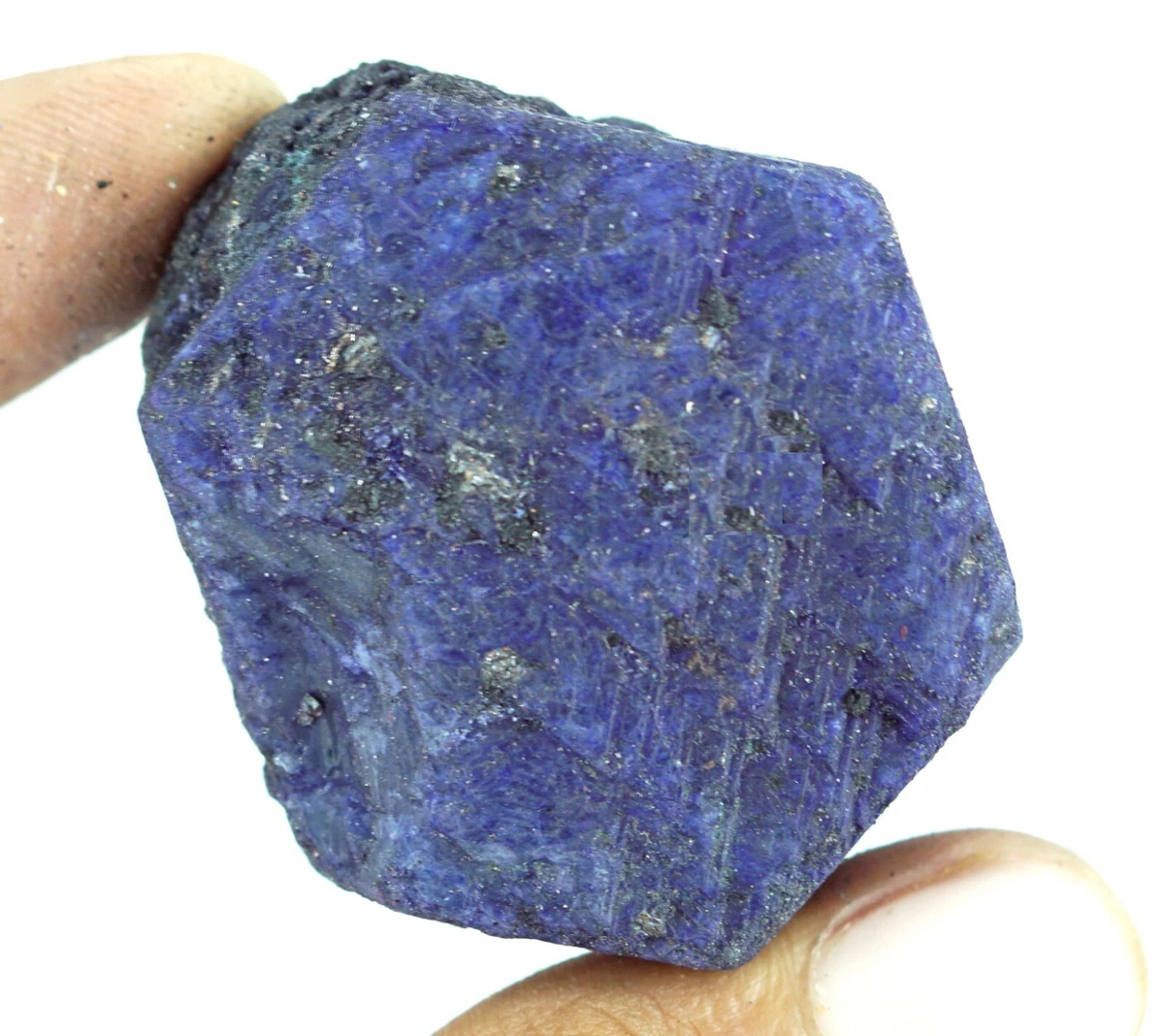 395 Ct Natural Blue Sapphire Earth Mined Untreated Specimen Certified Gemstone
