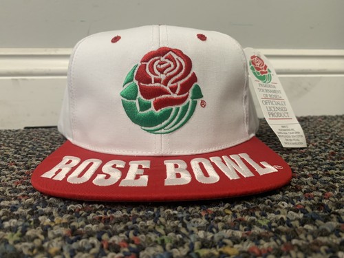 Vintage Rose Bowl Pasadena CA NCAA Snap Back Hat NWT Official RB9512 Headmaster