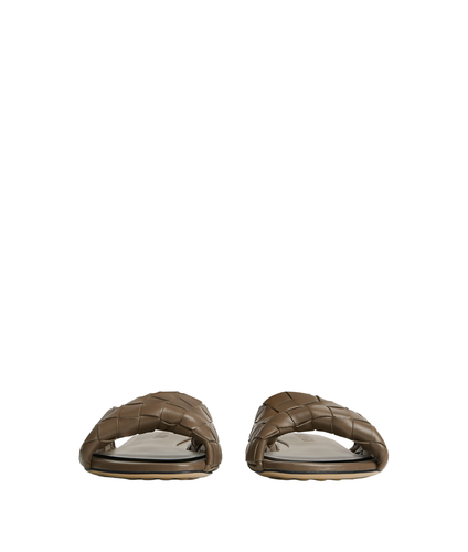 BOTTEGA VENETA Blink $990 Pinecone Leather Flat Mules New And Authentic - Picture 2 of 4