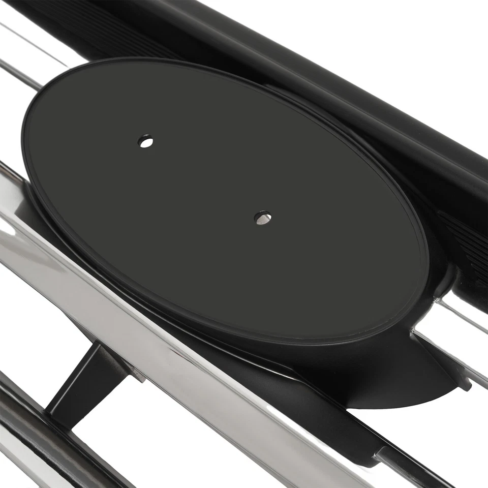 Conjunto de rejilla de parachoques superior delantera cromada para Hyundai Santa Fe Sport 2013-2016 Foto 3 de 4