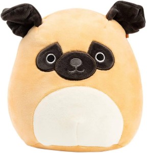 pug plush pillow