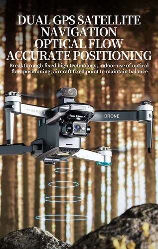 KF104 MAX 4K FPV GPS 3Achsen Gimbal Anti Shake 6KM Quadcopter Faltbare RC Drohne - Bild 20 von 36
