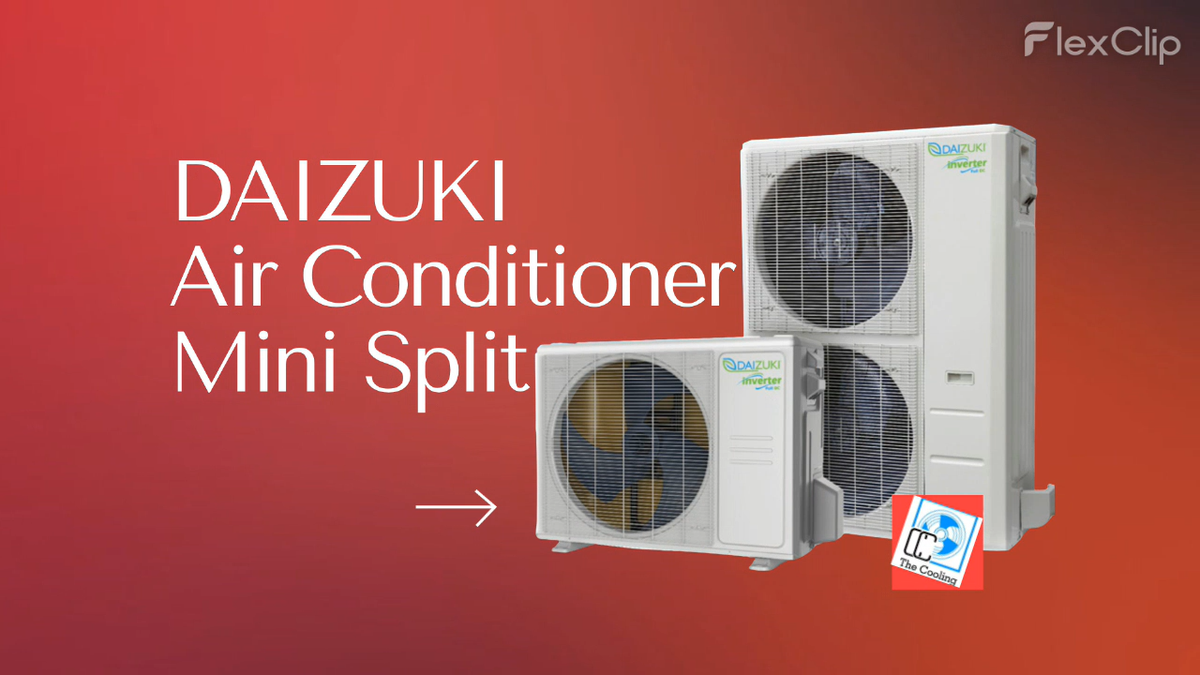 Daizuki Ton Zone Mini Split Largest Mini Split Air Conditioner