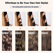 Heatless Curling Headband Set   Silk Ribbon Rollers for Overnight Curls, No Heat