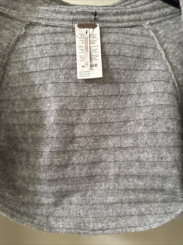 free people Noelle Cashmere Shrug talla S gris - Imagen 5 de 6