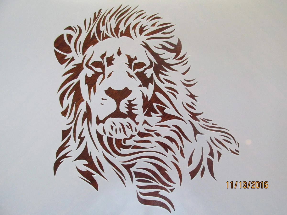 Lion King Stencil