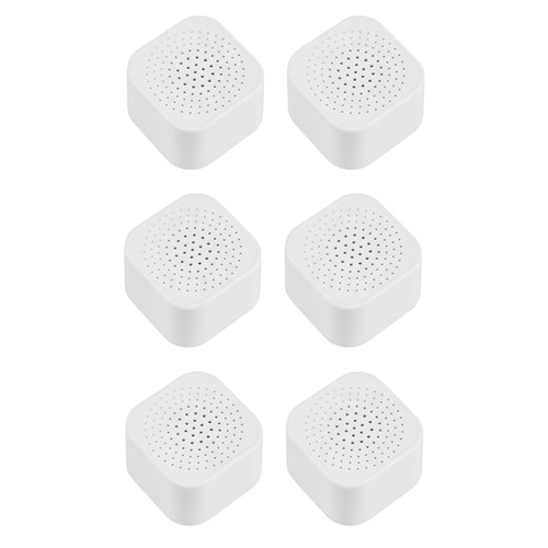 6PCS Refrigerator Deodorizer Stickable Natural Activated Charcoal Odor Absorber