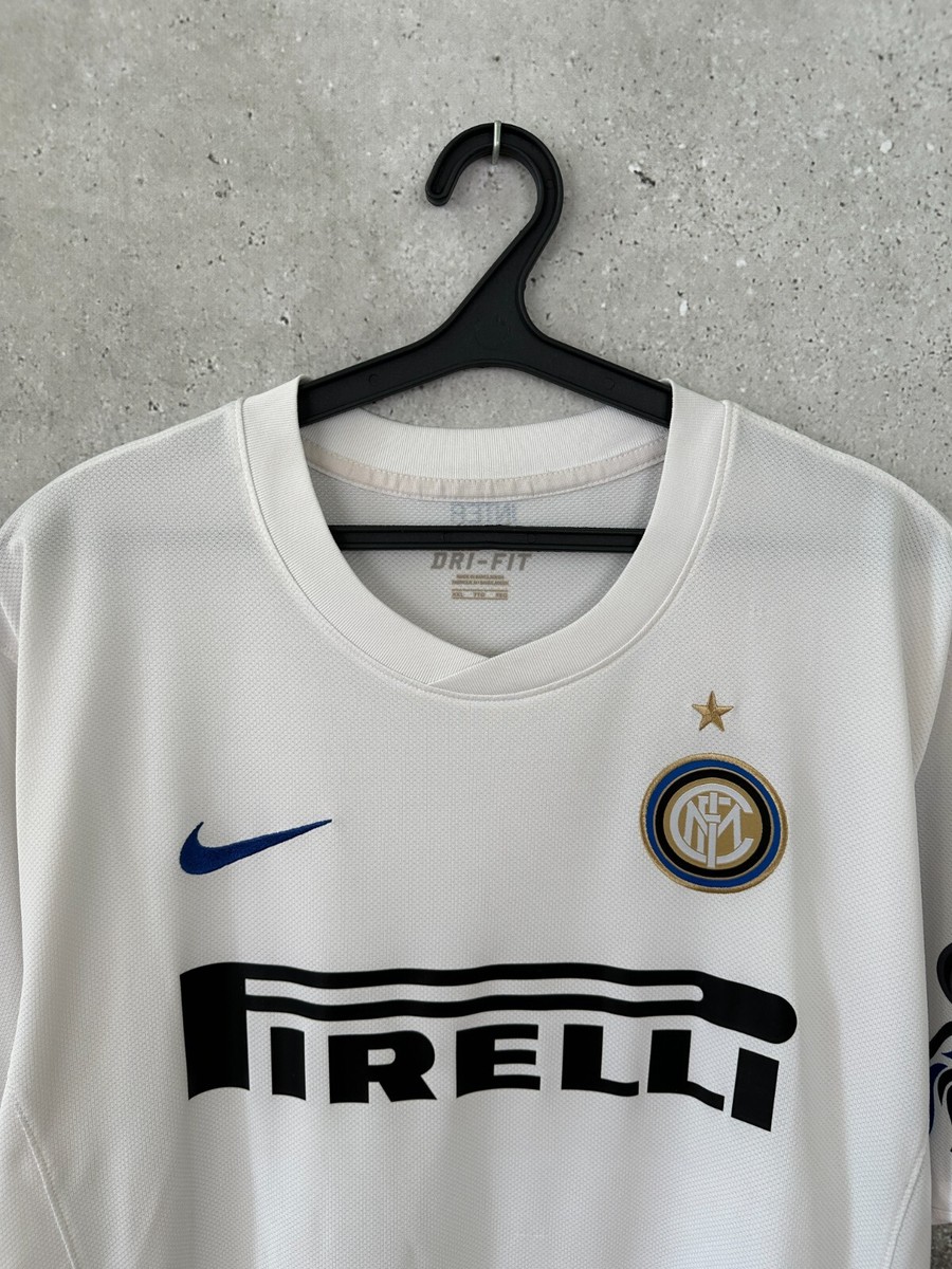 INTER MILAN 2010 2011 AWAY FOOTBALL SHIRT NIKE DRAGON JERSEY