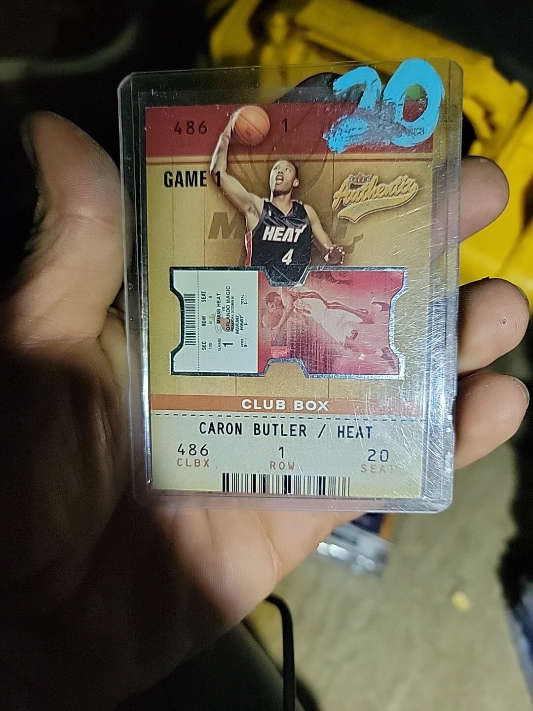 2002-03 Fleer Authentix Club Box #106 Caron Butler (SN100)