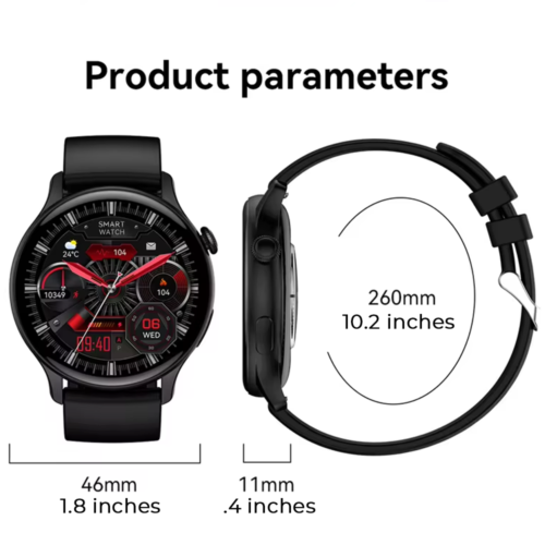 Round AMOLED Smartwatch Men/Women IP68 Waterproof Bluetooth Android i0s 2024 - Picture 6 of 15