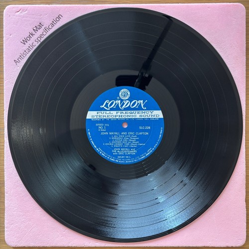 JOHN MAYALL & ERIC CLAPTON Bluesbreakers JAPAN LP W/OBI FLIP BACK 1969 LONDON - Imagen 5 de 8