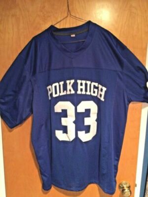 Al Bundy #33 Polk High Football Jersey Married With Children Ed O'Neill Size S M