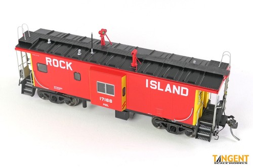 Tangent Scale Models Rock Island ICC Bay Window Caboose 60410 Delivery 1967 - Picture 4 of 8