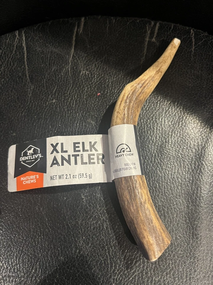 Dentley's Nature's Chews XL Elk Antler Dog Chew - Image 2 of 4