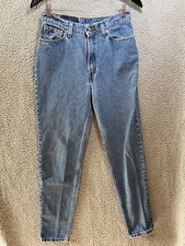 VTG 90s Levis 512 Slim Fit Tapered Leg Red Tab Sz 11 Medium 29x31 Made in USA