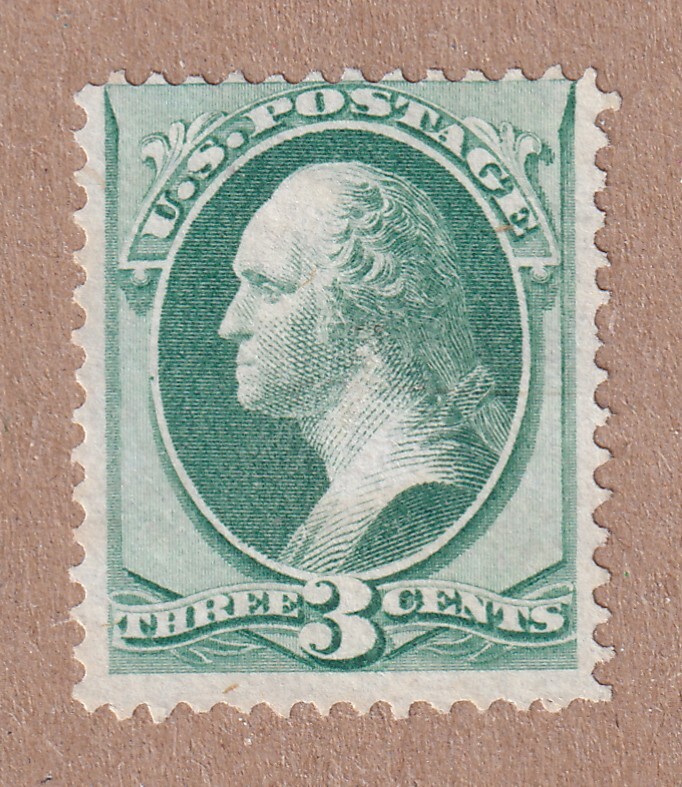 1870 United States 3 Cent George Washington green STAMP 028Y7 | eBay