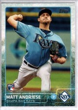 2015 Topps Update #US34 Matt Andriese NM-MT RC Rookie Rays 