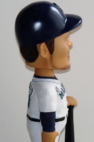 ICHIRO SUZUKI Seattle Mariners All Star Bobble Dobbles Bobble Head Doll White Je - Picture 5 of 8