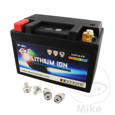 SKYRICH LTM14 4AH 12V 240A DAELIM 125VJ ROADWIN FI LITHIUM BATTERY 2007-2016