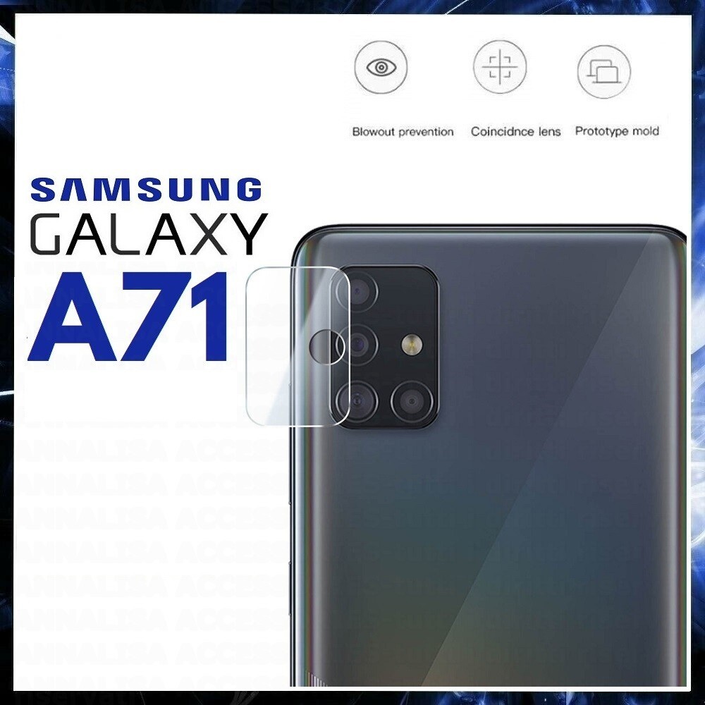 For SAMSUNG GALAXY A71 CAMERA LENS PROTECTOR REAR TEMPERED GLASS