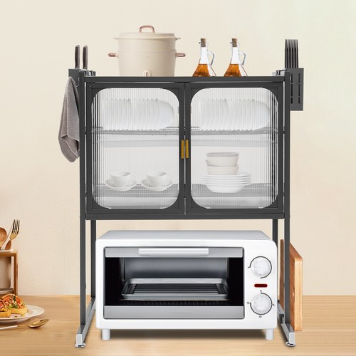 3 Tier Kitchen Baker??s Rack Adjustable Metal Shelf Kitchen Storage Rack