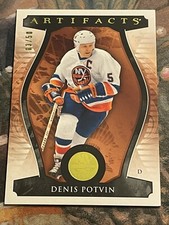 2023/24 UD - Dennis Potvin - Artifacts Gold /50 Hockey